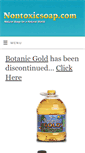 Mobile Screenshot of nontoxicsoap.com
